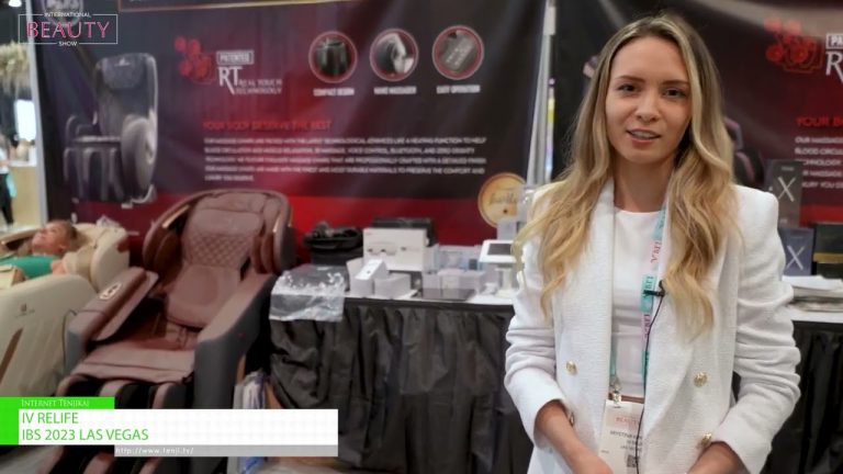 [IBS Las Vegas 2023 - Salon international de la beauté Las Vegas] Fauteuils de massage et autres équipements médicaux - IV RELIEF