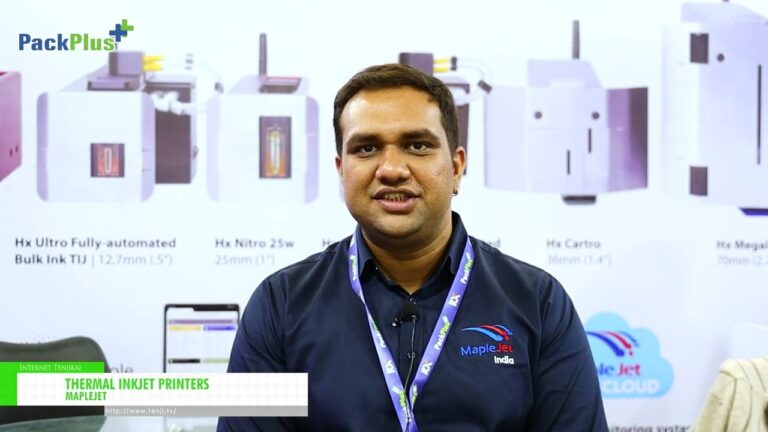 [PackPlus 2025] Imprimante à jet d'encre thermique - MAPLEJET
