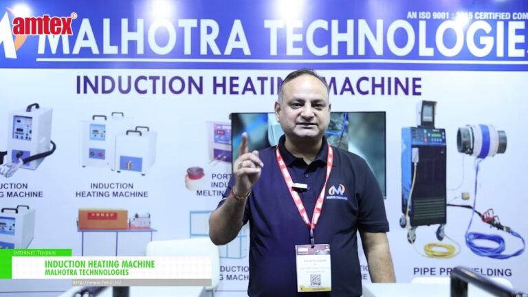 Machine de chauffage par induction - MALHOTRA TECHNOLOGIES [AMTEX 2026]
