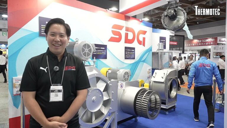 Soufflante pour four industriel - SDG Co., Ltd. [Thermotec 2026]